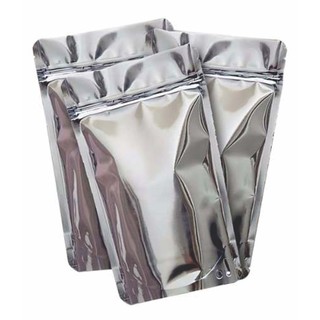 Sacos Saquinhos Metalizado Com Zip 10x15 Lembrancinhas Stand Up Pouch zip