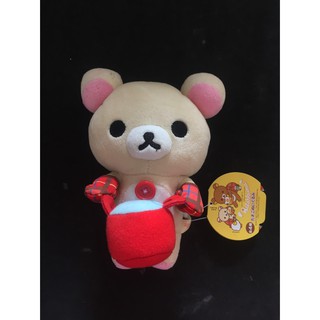 (ของแท้ / ป้ายห้อย) | ตุ๊กตาสะสม | Korilakkuma | ขนาด 6" | (สินค้ามือ2) | (เก็บเงินปลายทาง)