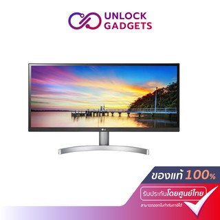 LG จอมอนิเตอร์ Ultrawide LED Monitor (29WK600-W) 29"/21:9/2560x1080/60Hz/300cd/m2/5ms/FreeSync/IPS/HDMI - Warranty 3Y