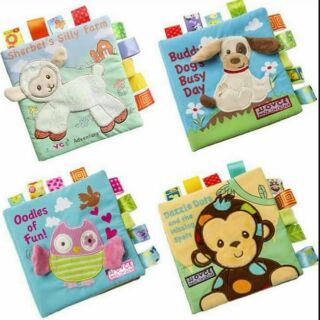 หนังสือผ้าสำหรับเด็กอายุ 0 เดือน-2ปี JJOVCE