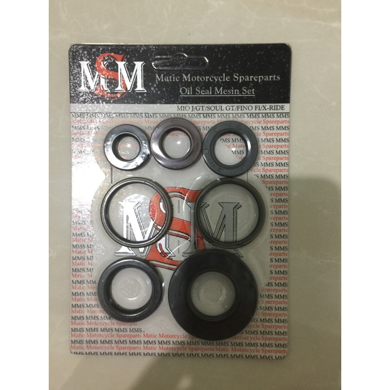 ชุดซีล/ชุดน้ํามัน Sil เครื่องยนต์ X-Ride/Fino F1/Soul GT/GT/Mio J