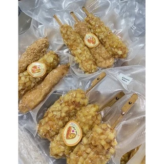 🐭(ชีสล้วนคอร์นดอก*3ไม้*)🐭 corndogชีสยืด สไตล์เกาหลี แถมซอสและผงเขย่า corndog corn dog คอร์นด๊อก