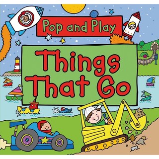 หนังสือ Pop up ป๊อบอัพ Pop and Play - Things That Go, Pets