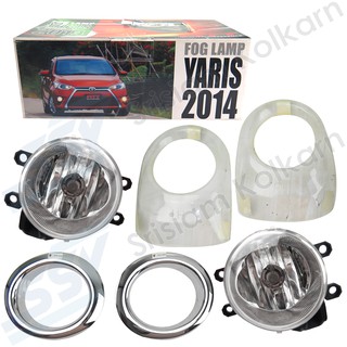 ไฟสปอร์ตไลท์ YARIS14 FITT ( 08-9921CP ) [26905730] ( 1 คู่ )