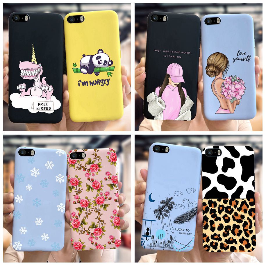 เคสซิลิโคนนิ่ม ลายเพ้นท์แฟชั่น สําหรับ iPhone 5 5s SE 2016 iPhone5 5 S 4.0 นิ้ว