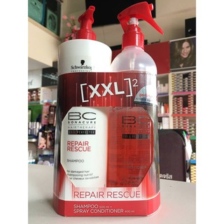 Schwarzkopf BC Bonacure Set XXL Repair Rescue