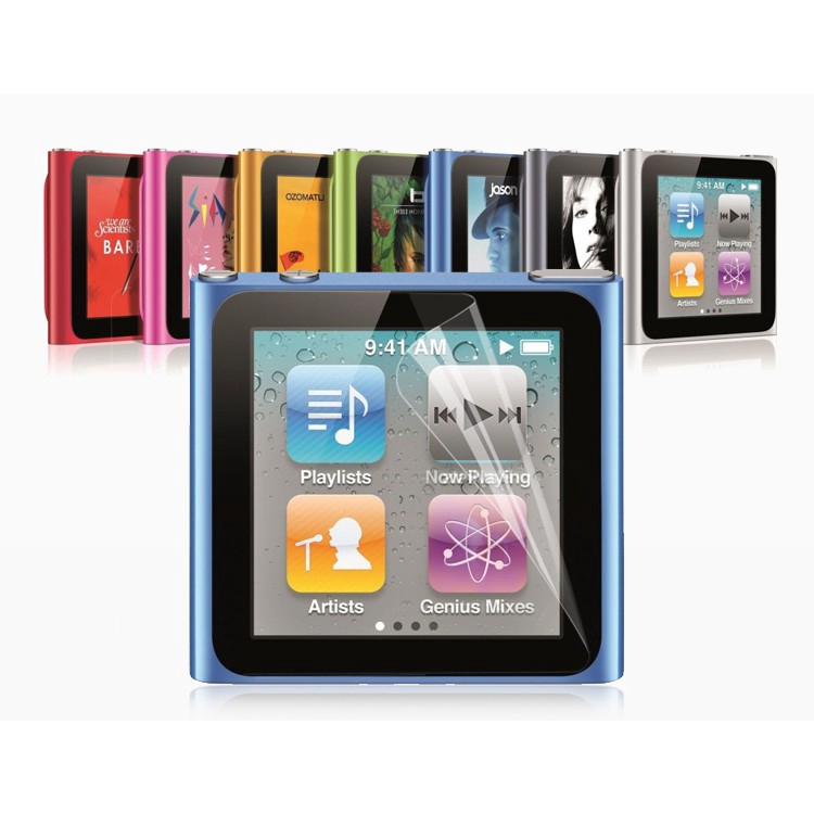 ฟิล์มกันรอยหน้าจอ HD สําหรับ iPod Nano 6 6G 6th generation 10 ชิ้น/ล็อต