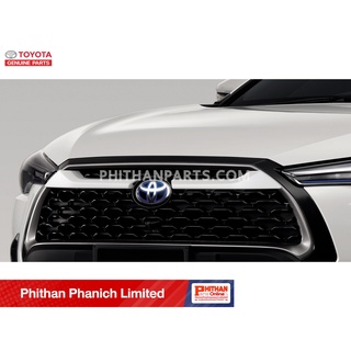 คิ้วกระจังหน้า สีดำ TOYOTA Front Grille Garnish Attitude Black Mica 218  A-PC401-0A00D-43