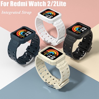 สายนาฬิกาข้อมือซิลิโคน แบบเปลี่ยน สําหรับ Xiaomi Redmi watch 2 Lite Redmi watch 2 Poco