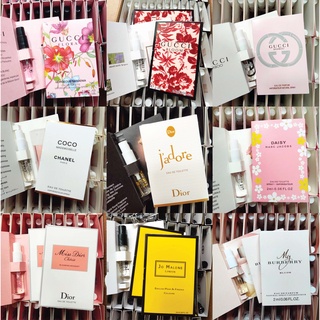 พร้อมส่ง!! [รวมกลิ่นขายดี] น้ำหอมกลิ่นเทียบแบรนด์เนม แบรนด์แท้ น้ำหอมเทสเตอร์ น้ำหอมเทส น้ำหอมขนาดทดลอง 2 ml.