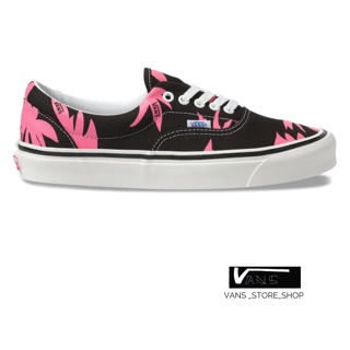 VANS ERA 95 DX ANAHEIM OG BLACK OG PINK SUMMER LEAF SNEAKERS สินค้าลิขสิทธิ์แท้