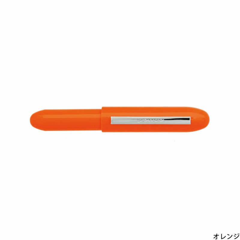 Penco Bullet Ballpoint Pen Light - Orange / ปากกาลูกลื่น รูปทรงกระสุน รุ่น light สีส้ม แบรนด์ Penco (HFT184-OR)