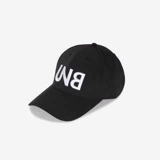 BLACK UNB CAP หมวกแก๊ปสีดำ ปรับสายได้ (EP6_CAP_17)