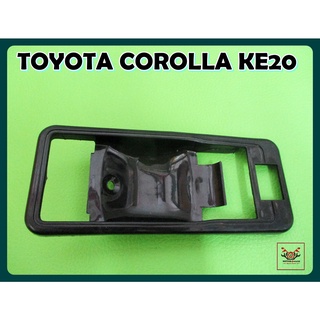 TOYOTA COROLLA KE20 REAR DOOR HANDLE SOCKET LH&amp;RH (LONG) SET "BLACK" (1 PC.) // เบ้ารองมือเปิดใน อันหลัง ตัวยาว สีดำ