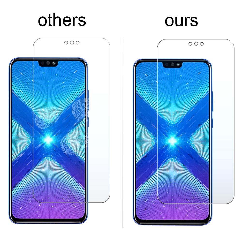 2pcs Armor glass on for Huawei Honor 8x 8c 8s protective glas screen ...