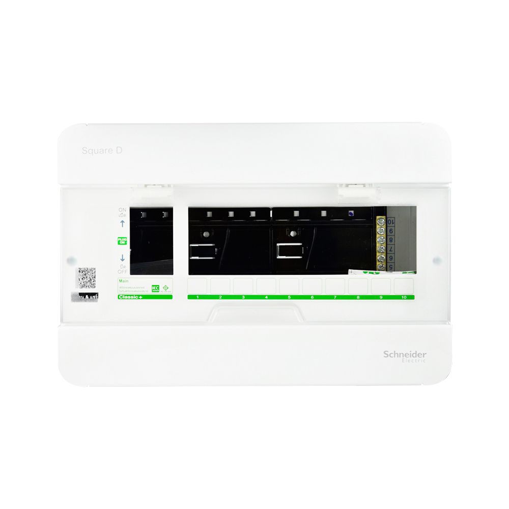 ตู้ไฟฟ้า ตู้คอนซูมเมอร์ยูนิต SCHNEIDER S9HCL110 10 ช่อง เบรกเกอร์ ตู้ไฟ งานระบบไฟฟ้า C-UNIT SCHNEIDER S9HCL110 10P