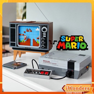 ของเล่นบล็อกตัวต่อ Super Mario Nintendo Entertainment System แบบสร้างสรรค์ เหมาะกับของขวัญ สไตล์คลาสสิก