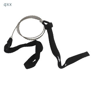 Qx [READY STOCK] 28 In/ 72cm Small Type Wire Saw Rope Chain Saw Outdoor Camping Wood Cutting Hike Emergent Survival Hunt Hand Tool