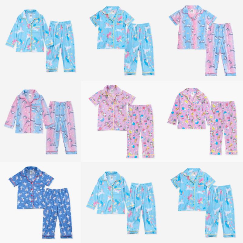 💥จัดโปร💥ชุดนอนเด็กหญิง เสื้อผ้าเด็ก ชุดนอน ✅ไซส์12-18-24m 3-4-5t 🌟ป้ายแบรนด์Bno รับประกันคุณภาพ