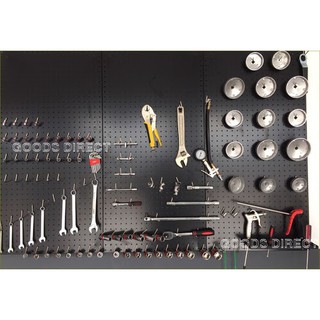 แผงแขวนเครื่องมือ ตะแกรงแขวนของ แผงแขวนของ แผงเครื่องมือ Pegboard (เฉพาะแผงไม่รวมตะขอ)
