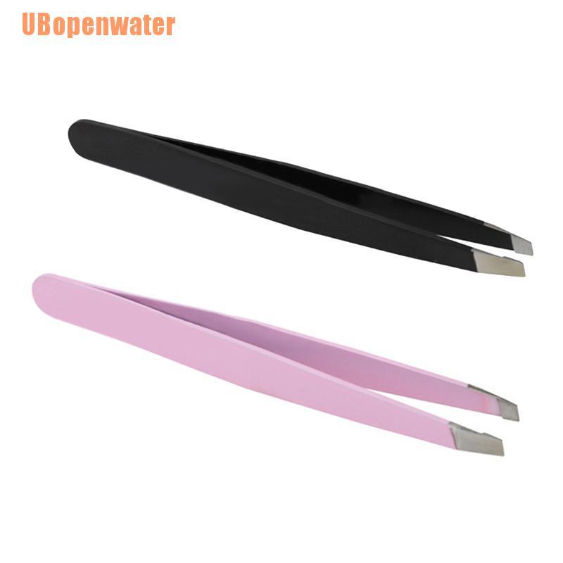 jOPB0] Beauty Eyebrow Facial Hair Removal Pluking Removing Tweezers Pink  Black Hot DWW | Shopee Thailand