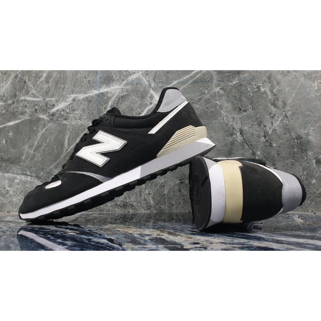 หมด !! นิวบาลานซ์ New Balance 446 – Black/White/Grey – มือสองสภาพดี แท้ | Shopee Thailand