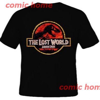 comic home New Gildan เสื้อยืดลําลองแขนสั้นพิมพ์ลาย Jurasic Park/ Distro sale