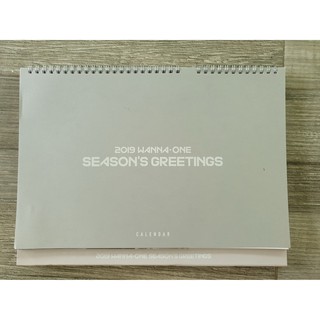 [แบ่งขาย] ปฏิทินตั้งโต๊ะ 2019 WANNA ONE Seasons Greetings แดเนียล ควานลิน จีฮุน มินฮยอน แพจินยอง องซองอู แดฮวี อูจิน