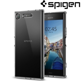 SPIGEN  เคส Ultra Hybrid (Crystal Clear)  สำหรับ Xperia XZ1