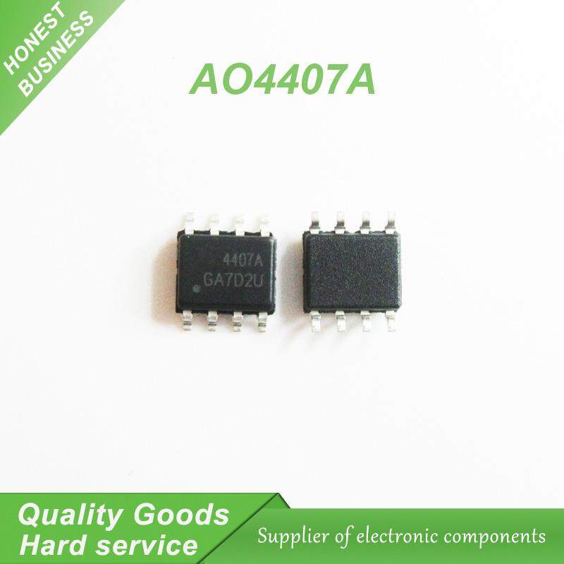 10 ชิ้น 4407A AO4407A SOP8 offen ใช้ชิปแล็ปท็อป 100% ใหม่เดิม