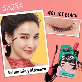 🔥แท้ ล้างสต็อก🔥 ซิสทูซิส SIS2SIS VPLUMIZING MASCARA 01 / Super Sharp Eyeliner WP 01