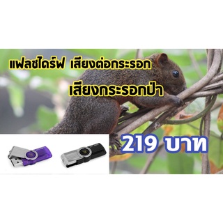 เสียงต่อกระรอก แฟลชไดรฟ์เสียงต่อกระรอก ยี่ห้อ kington ขนาด 4 gb ยาว 9 ชั่วโมง ได้ผลแน่นอน