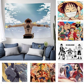 พรมผ้าปูพื้นลาย one piece สําหรับตกแต่งห้องนั่งเล่นห้องนอน