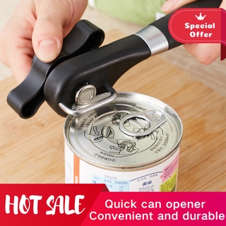 Your Dream Kitchen Tool: Efficient and Easy To Use Can Opener - Superior, Rust-Resistant and Durable Manual Can, Jar Opener with Smooth Edge, Ergonomic Handle - Ideal Housewarming Gift.