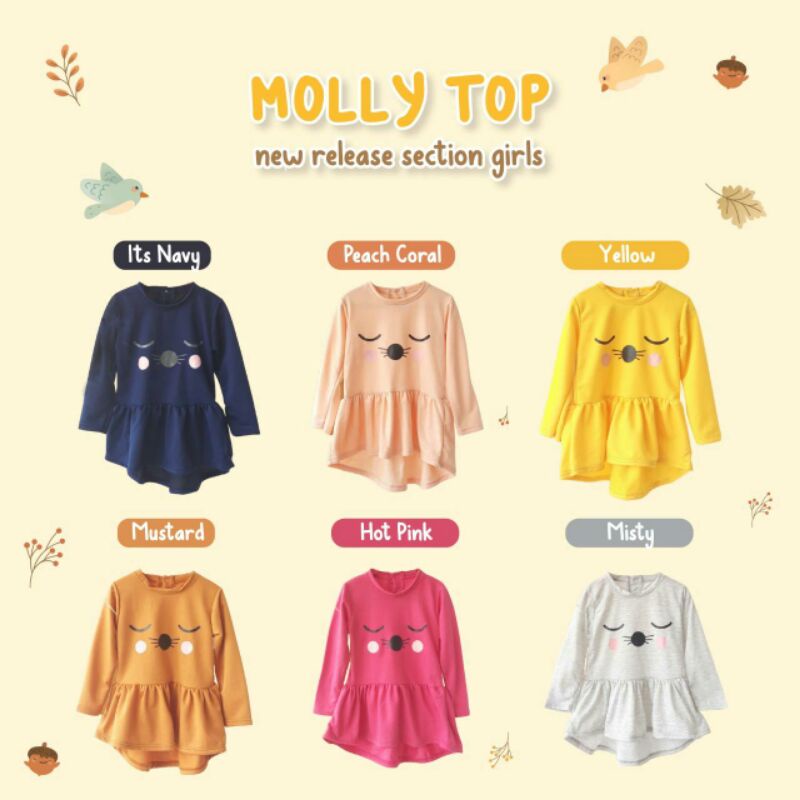เสื้อยืด GIRLS / MOLLY TOP