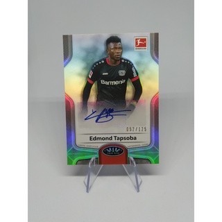 Edmond Tapsoba Rookie Auto RC 2020-21 Topps Tier One Bundesliga 52/125