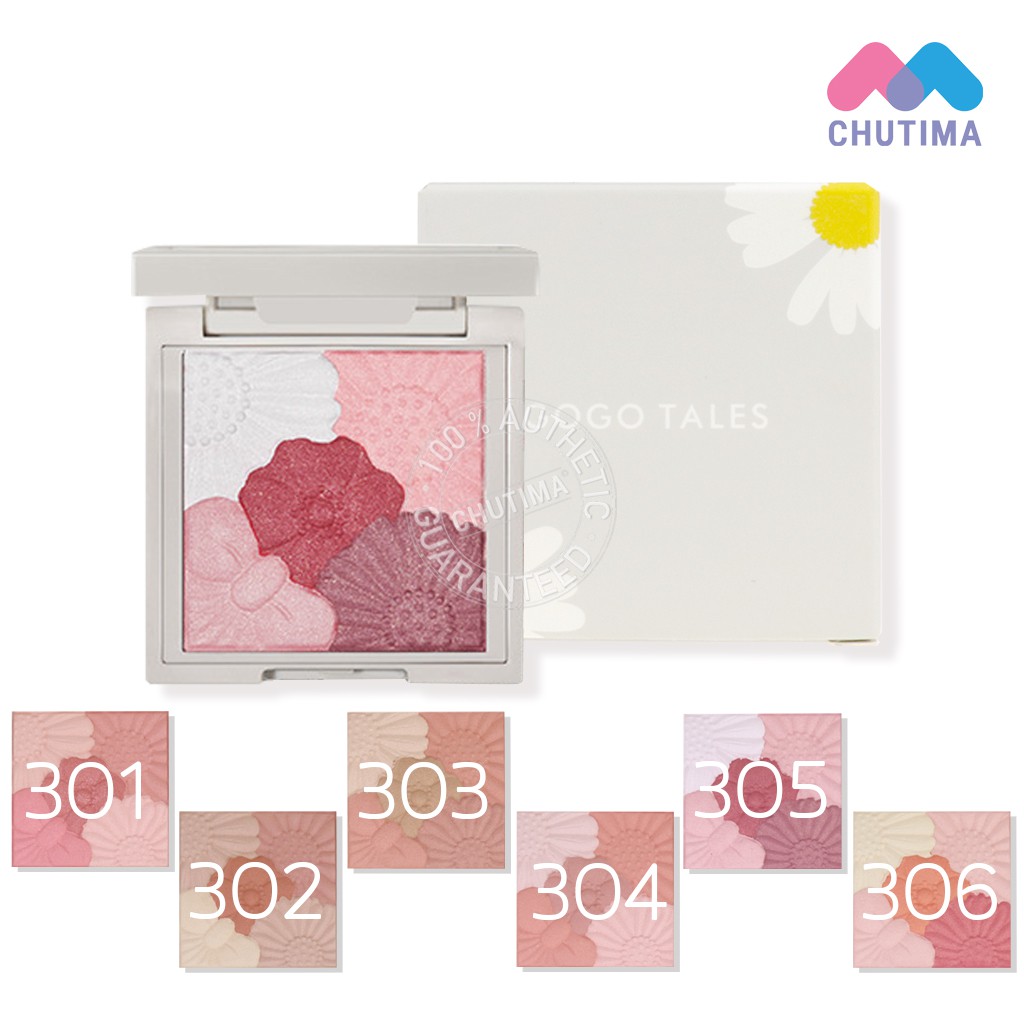 บรัชออน โกโกเทลส์ ฮาร์ทบีท พิ้ง บลัช Gogo Tales Heartbeat Pink Blush 6 g.