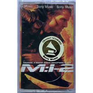 Cassette Tape เทปคาสเซ็ตเพลงประกอบภาพยนตร์ Mission Impossible II M:i-2 ลิขสิทธิ์ ซีล Limp Bizkit Metallica ป้าง Foo Figh