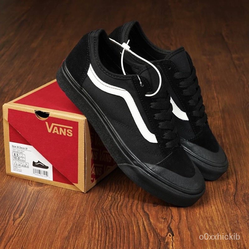 vans style 36 decon sf all black