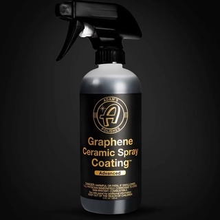 พร้อมส่ง ขวดแท้ Adams Graphene Ceramic Spray Coating  Advanced (ฉลากทอง) สเปรย์เคลือบ เซรามิค สูตรกราฟีน