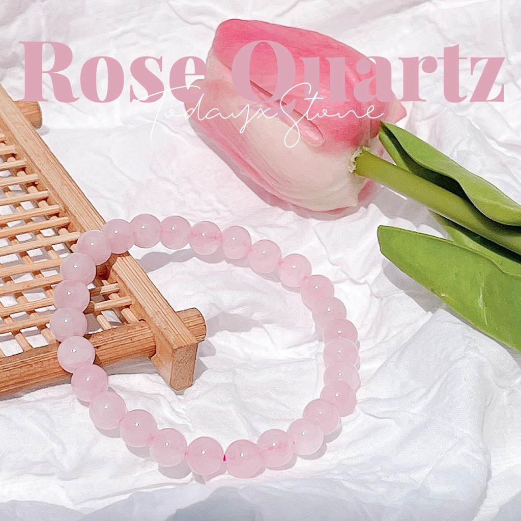 หินโรสควอทซ์ Rose Quartz หินแท้100% ไม่ใช่ลูกปัด