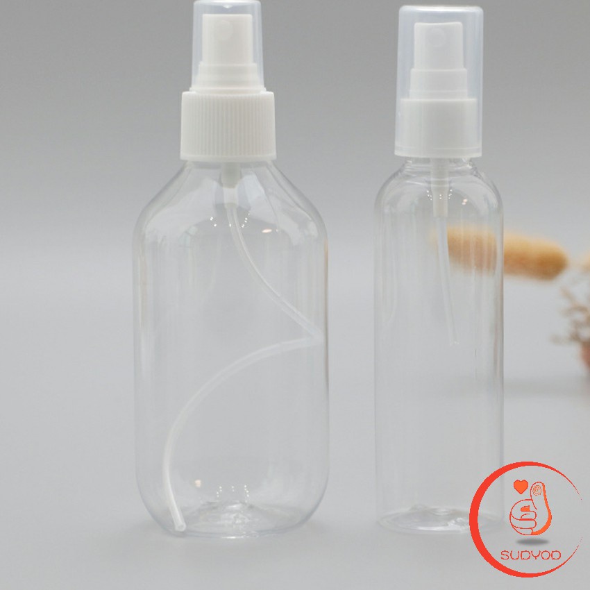 ขวดใส่สเปรย์พกพา ขวดสเปรย์ สีใส ขวดสเปรย์น้ำหอม มี ขนาด 30 50 100 มล  Transparent spray bottle