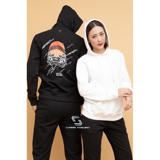 MASK CUTE by  SUPERD THAILAND   Hoodie warm เซตชุดวอร์มติดฮู้ดCode:8009