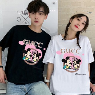 ิBK-04/ พร้อมส่ง(8สี) Mickey in love เสื้อยืดแทรนต์เกาหลีมาแรงมากๆ ผ้านิ่มใส่สบาย เสื้อคู่ เสื้อครอบครัว ปลีก-ส่ง(s-xxl)