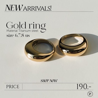 Gold ring (แหวน) No.02