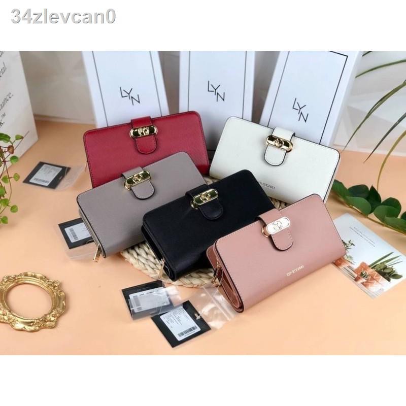 ♣ถูกที่สุด ❤️ กระเป๋าสตางค์lynใบยาว และใบสั้น คอลใหม่ แท้ outlet 💯