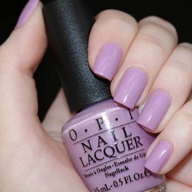 พร้อมส่ง OPI Purple Palazzo Pants สี Pinky lilac สีม่วงอ่อนอมชมพูหวานๆ น่ารัก แท้ %