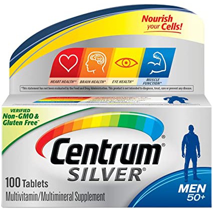 Centrum Silver® Men's 50+ 100 Tablets