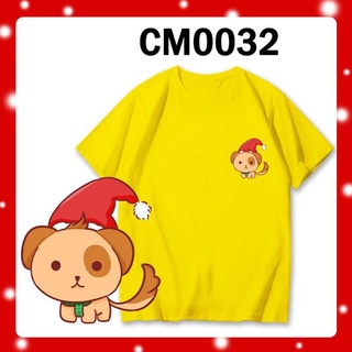 เสื้อยืดผ้าฝ้าย เสื้อยืดคริสต์มาส🌈LOCAL STOCK CHRISTMAS GIFT IDEA NEW CARTOON PRINT SHORT SLEEVE TSHIRT FAMILY XMAS CM0