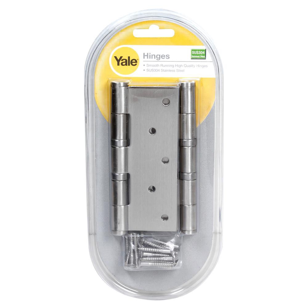 บานพับ 5 นิ้วX4 นิ้ว YALE SL5430BB SS P2 YALE 5"X4" SL5430BB SS HINGE Pack 2 ชิ้น